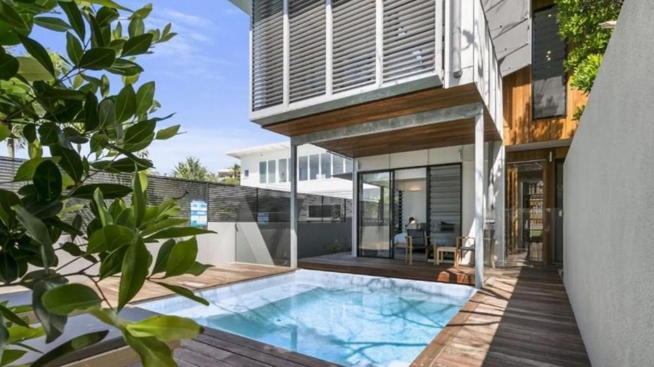 The owners of this Sunshine Beach duplex rented out for short-stay letting have also launched a legal stoush.