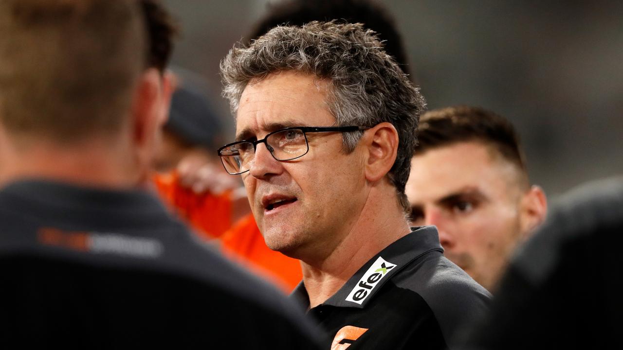 Cameron has coached the Giants since 2014. (Photo by Dylan Burns/AFL Photos via Getty Images)