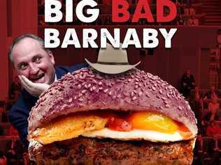 Burger Urge's Big Bad Barnaby burger. Picture: Contributed