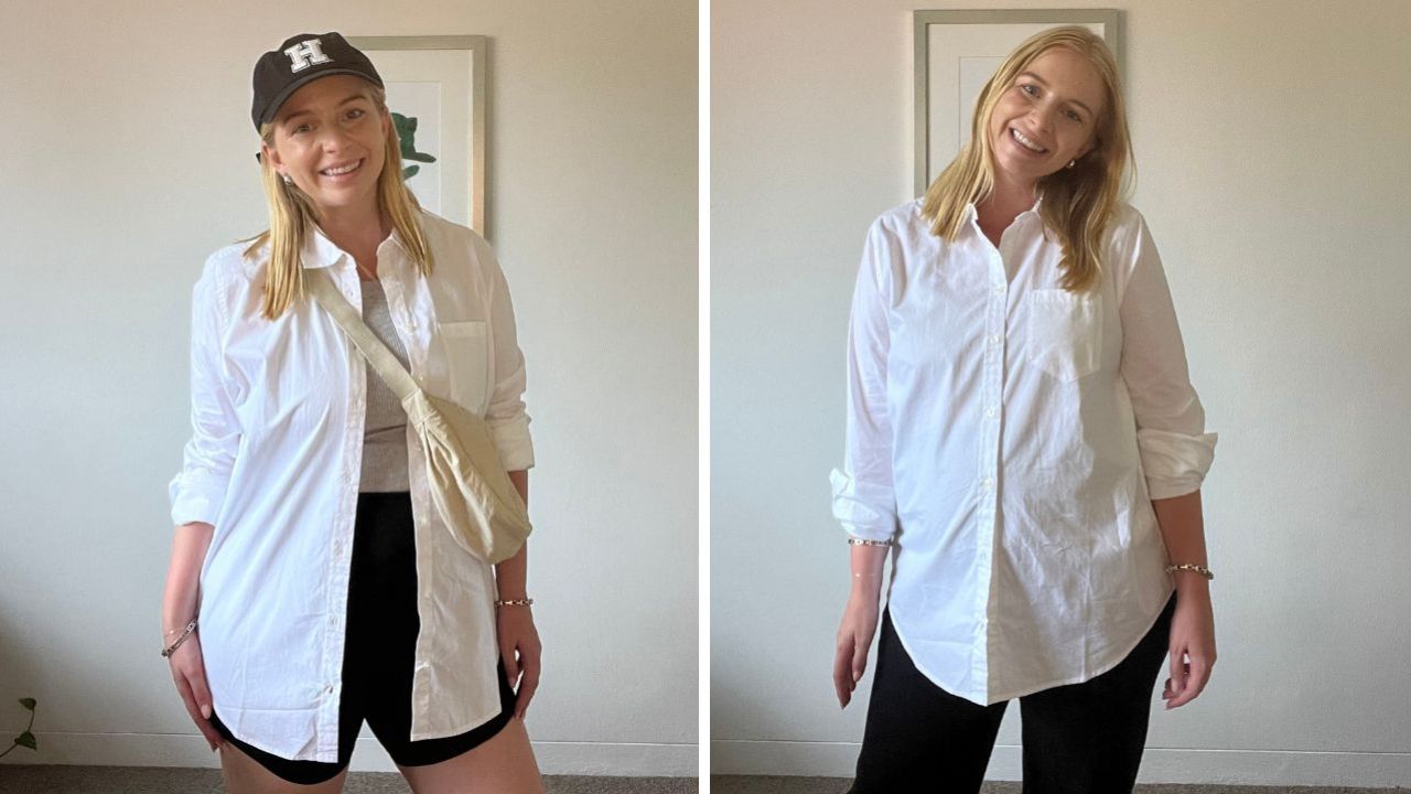 16 Ways to Style a Plain White Button-Down  Casual outfits, How to wear  shirt, Collared shirt outfits