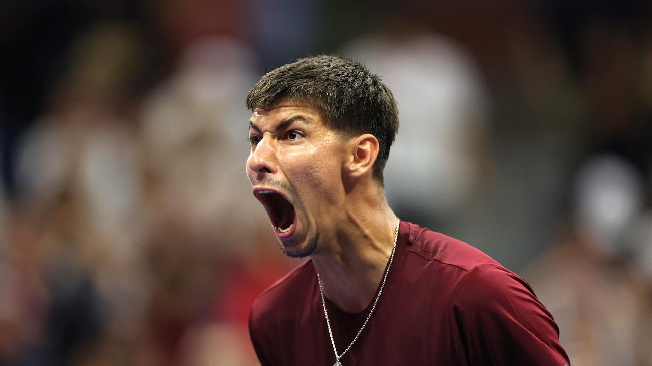 That’s how much it means to Alexei Popyrin. Photo: Sarah Stier/Getty Images/AFP