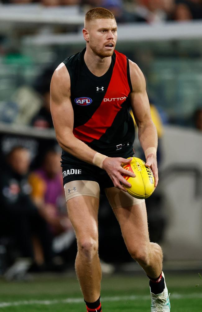 Peter Wright only cost Essendon a four-round pick at the trade table, but was drafted by the Suns in the first round. Picture: Michael Willson/AFL Photos via Getty Images.