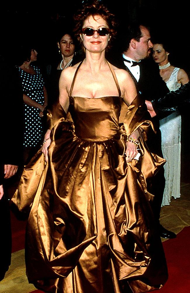 Susan Sarandon during The 68th Annual Academy Awards at the Dorothy Chandler Pavilion in Los Angeles, California. Picture: Getty