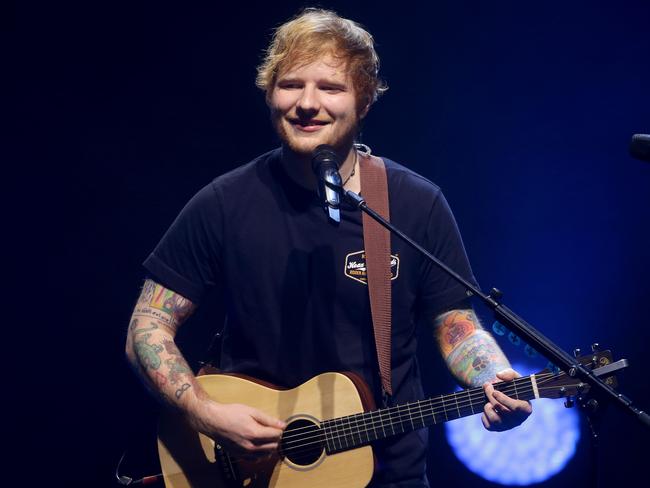 Ed Sheeran is ready to rock you again, all by himself. Picture: Jonathan Ng