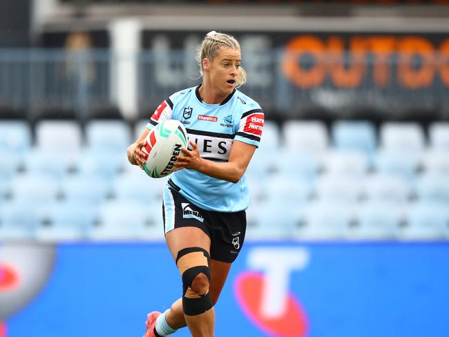 Tayla Preston has been in great form for the Sharks this season. NRL Imagery