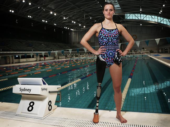 Paralympian and reigning world champion Ellie Cole. Australian Paralympic Committee (APC)l officially announce the 36 athletes selected to the 2016 Australian Paralympic Swimming Team. Paralympian and reigning world champion Ellie Cole and one of the youngest members of the Australian Paralympic Team, 14-year-old Tiffany Thomas Kane. Sydney Olympic Park Aquatic Centre, Olympic Boulevard, Sydney Olympic Park.