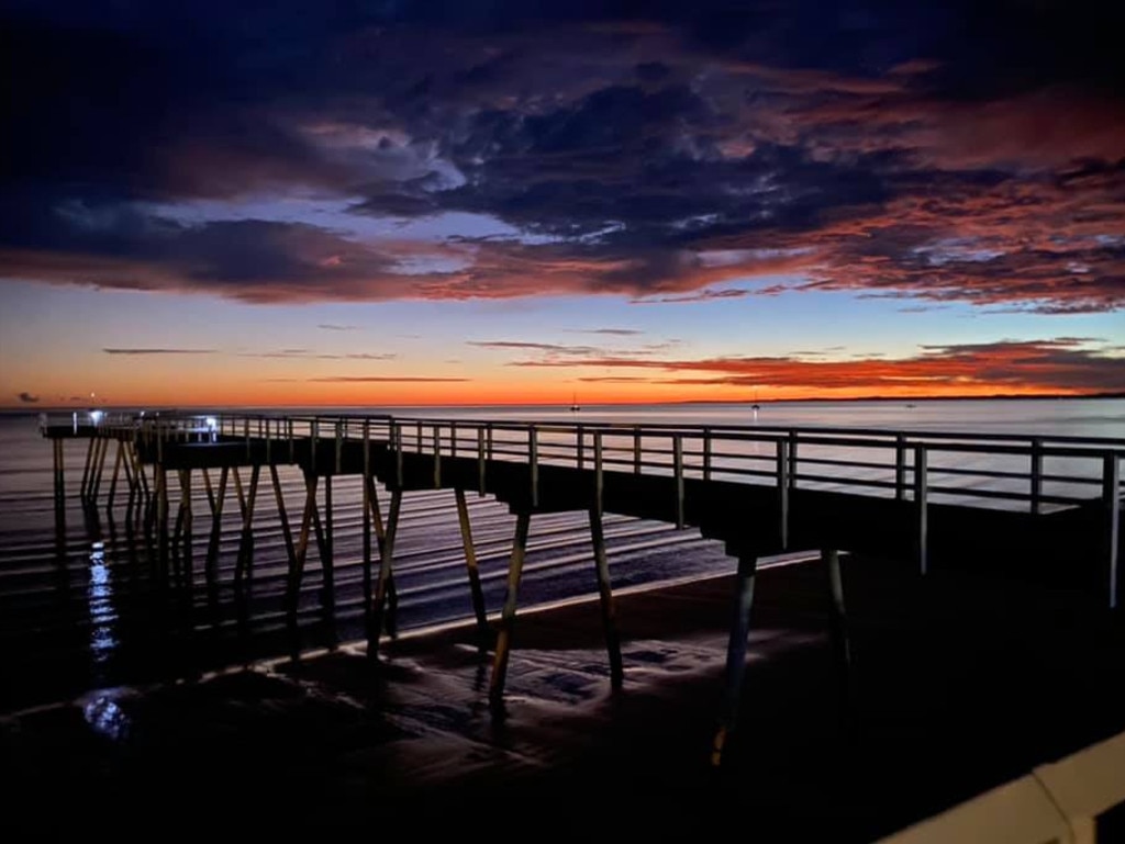 Summer or Winter, nothing quite compares to a sunrise in Hervey Bay. Picture: Shan Bristow.