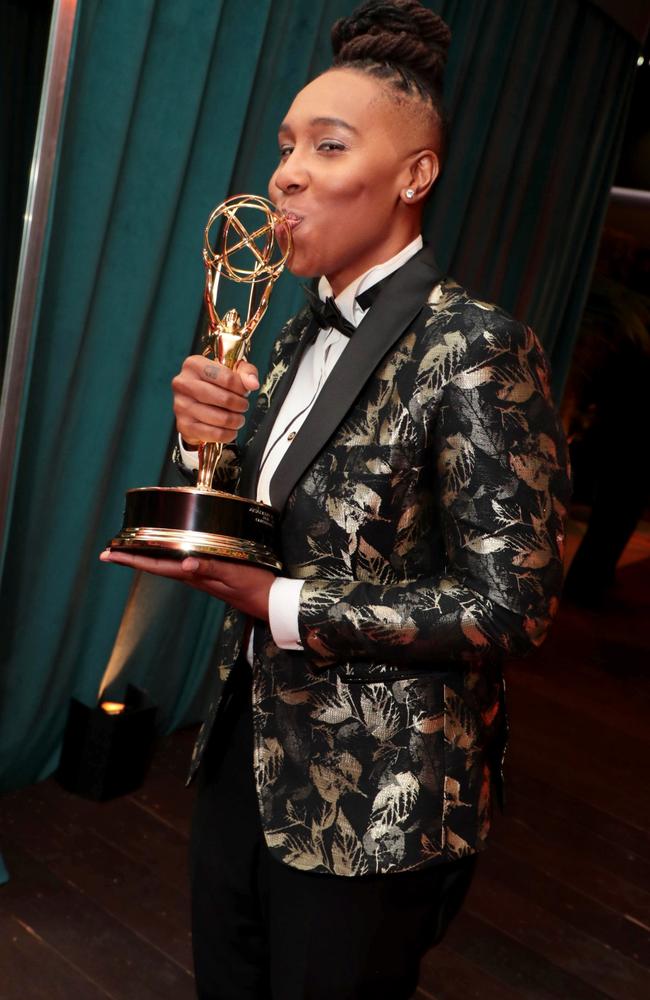 ‘Master of None’ actor and writer Lena Waithe seen at Netflix Primetime Emmys Party. Picture: Shutterstock / Splash News