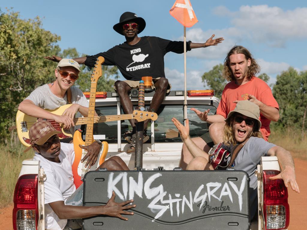 Australian surf rock band King Stingray has also been nominated. Picture: Supplied