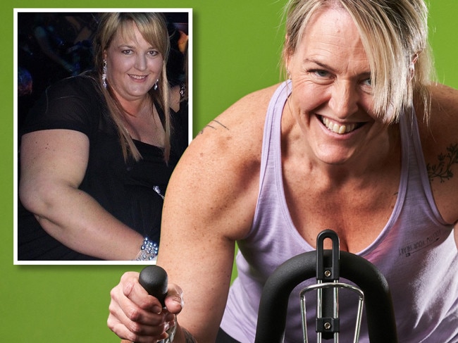 Sarah Wolter before and after of incredible 83kg weight loss.