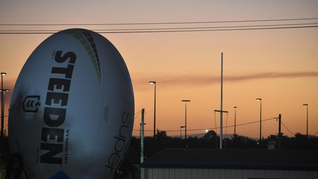 Walk-in vaccination hubs were set up for NRL matches at Rockhampton and Mackay over the past couple of weeks. Picture: Matthew Forrest