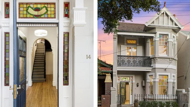 Wilson’s parents had to sell this 1892 home in Balmain after lead in the paint killed their beagle. It has since been renovated and re-sold. Pictures: Supplied