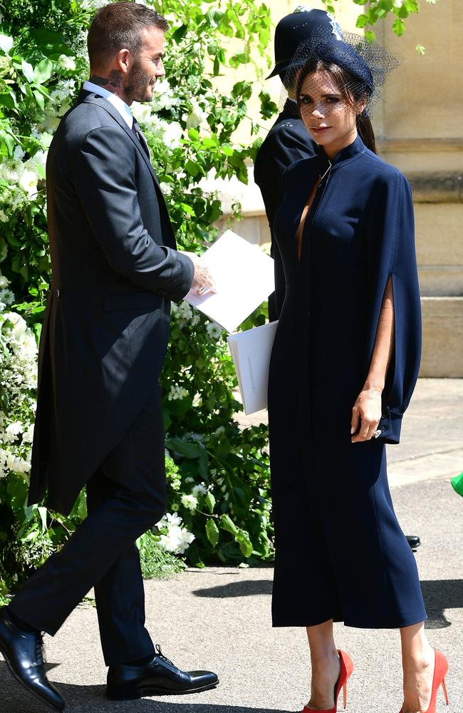 Kim Jones's first Dior Homme, Beckham wearing a wedding in