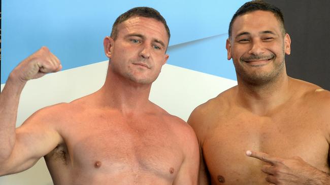 Rob Baron and Justin Hodges are ready for their big fight on Friday night.