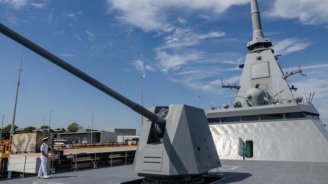 Stealth is the ship’s greatest strength, according to Commander Tamura Masayoshi. Picture: Pema Tamang Pakhrin