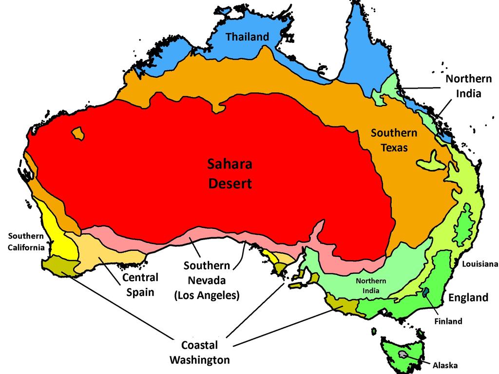 Brisbane, Qld weather: Climate zones compared to other countries | The ...