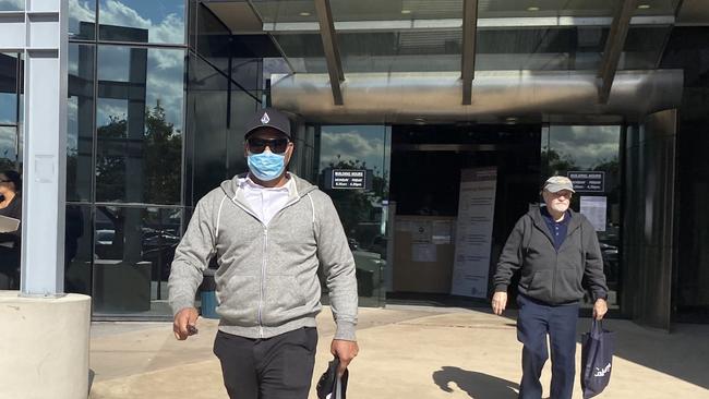 Shabdal Singh leaves court in Southport after being found not guilty. Picture: Jacob Miley.