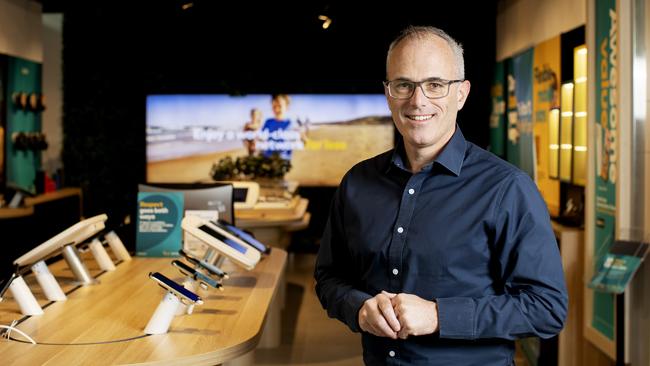 Optus managing director of revenue and marketing Matt Williams. Picture: Nikki Short