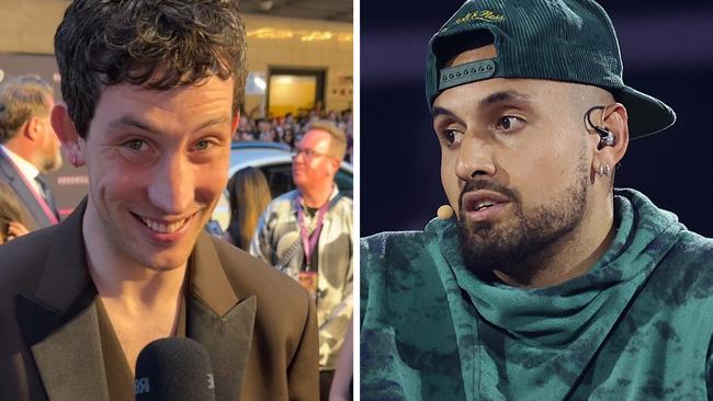 British star’s cheeky dig at Nick Kyrgios