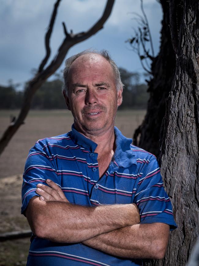 WoolProducers Australia president and Giffard West farmer Steve Harrison. Picture: Jake Nowakowski