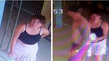 Police released CCTV images of a couple allegedly stealing toilet paper in Tungkillo