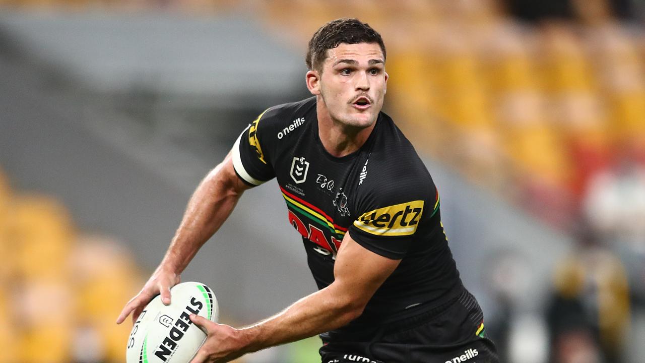 Nathan Cleary is back to his best and one of the most popular purchases ahead of KFC SuperCoach preliminary finals matches. Picture: Getty Images.