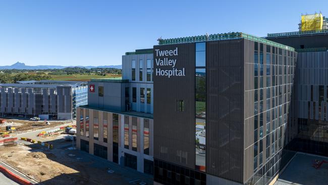 The new Tweed Valley Hospital is set to open in early 2024. Picture: Contributed