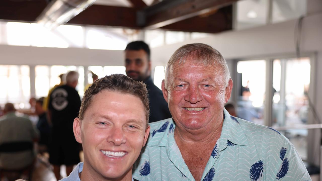 David Hill and Gavin Hill at the 39th Annual BMD Northcliffe Sportsmans Luncheon 2024. Picture: Portia Large