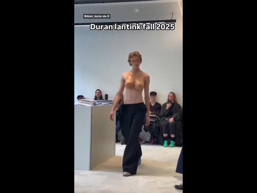 Model’s enormous ‘breasts’ leave onlookers stunned