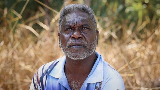 Tiwi Senior Lawman Dennis Tipaklippa successfully sued the federal gas regulator in August. Picture: Environmental Defenders Office