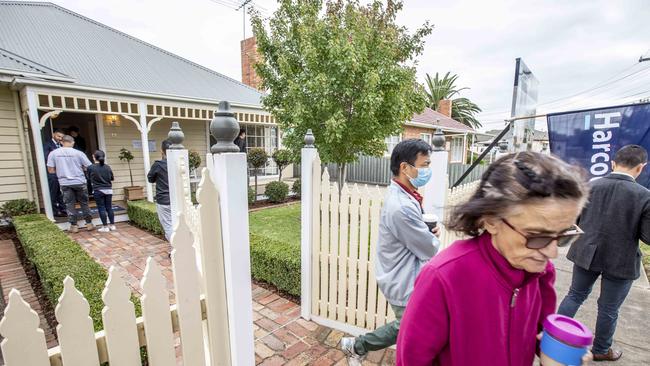 Physical inspections of occupied properties have now been banned in Victoria. Picture: Tim Carrafa