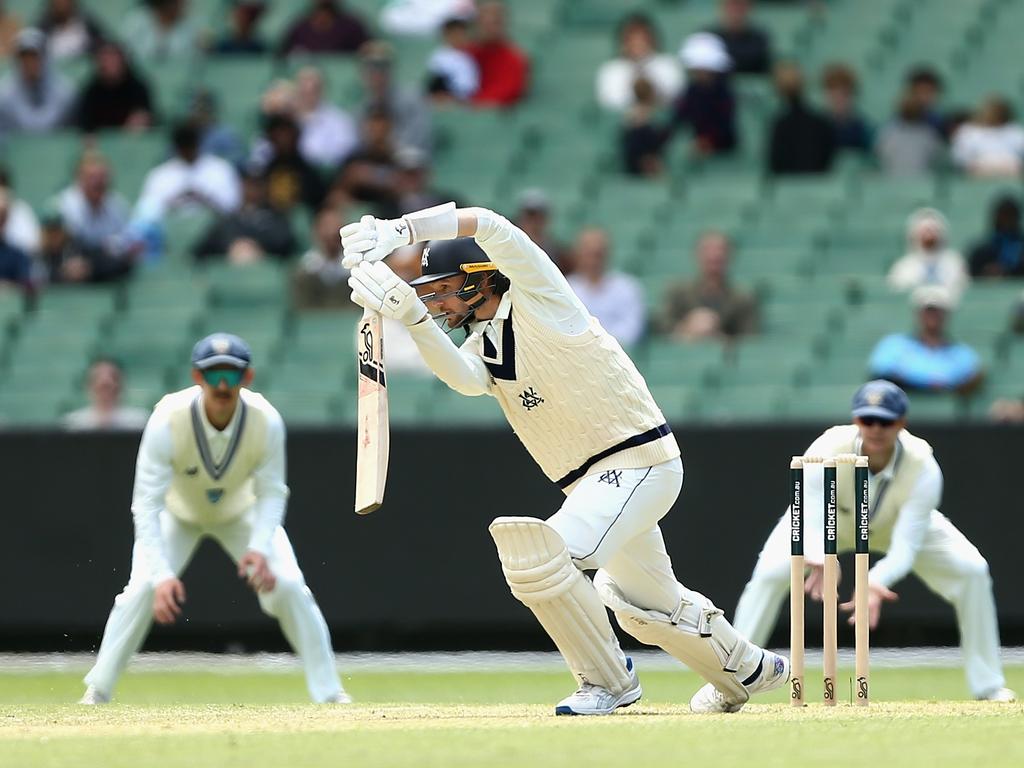 Peter Handscomb reminded selectors of his talents. Picture: Robert Prezioso/Getty Images