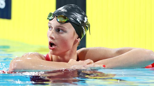 Summer McIntosh is a star on the rise. Picture: Getty Images