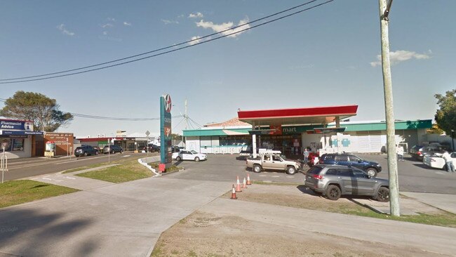 Hall called triple-0 from a pay phone near the Caltex service station at Wamberal.