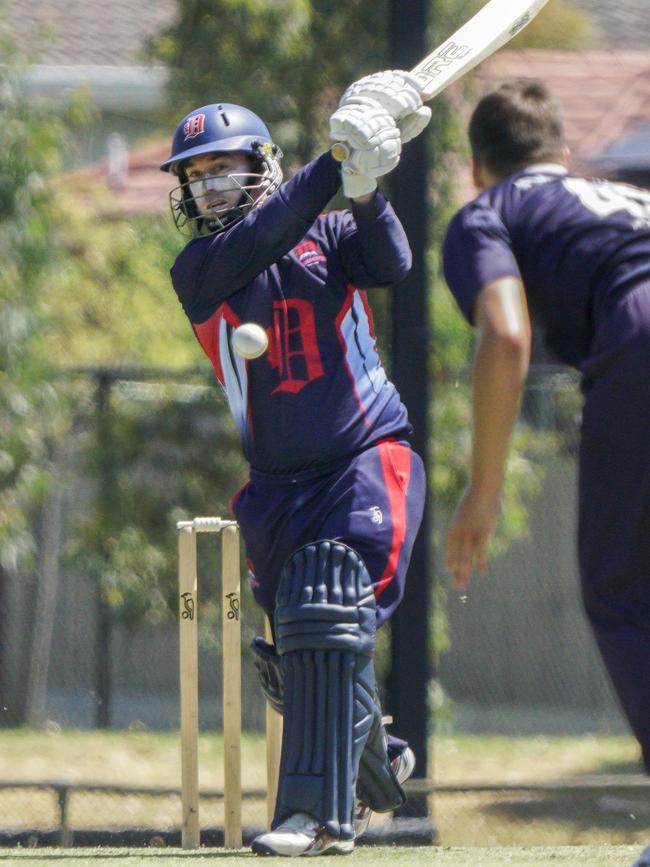 Dandenong batter Brett Forsyth. Picture: Valeriu Campan