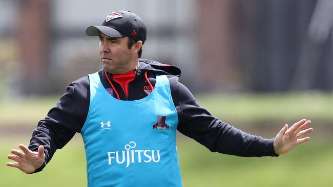 It is a dream fixture to start the season for new Essendon coach Brad Scott. Picture: Michael Klein