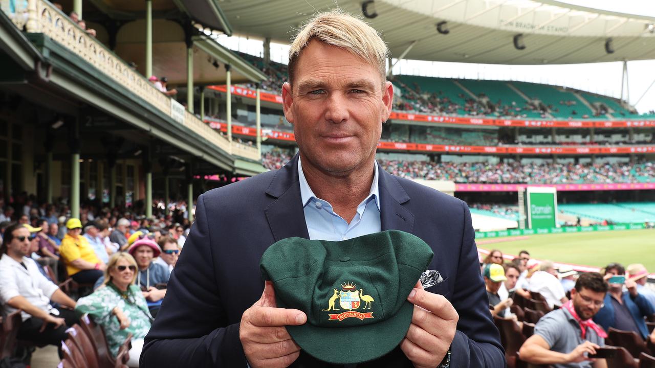Australian cricket legend Shane Warne is auctioning his baggy green.
