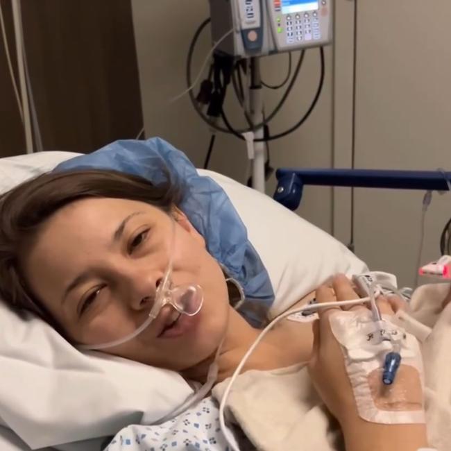 Bindi said the surgery was a success. Picture: Instagram/BindiSueIrwin