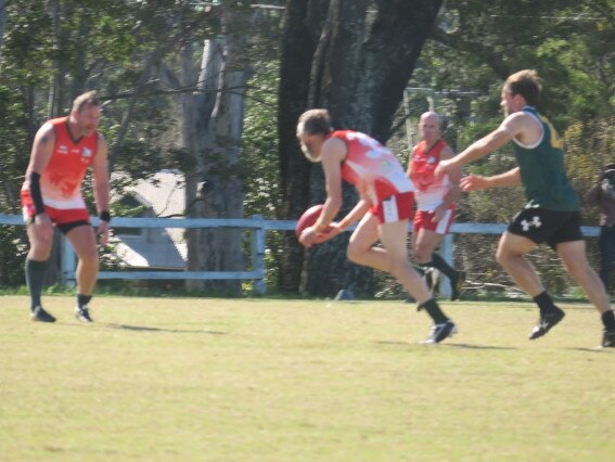 The AFL Masters Mid-North Coast gala day at Beechwood Oval. Pics Dan Mills