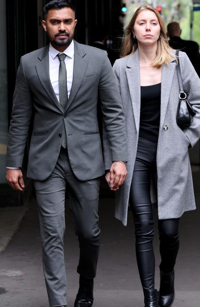 Sri Lankan cricketer Danushka Gunathilaka will be able to return home after he was found not guilty of sexual assault. Picture: NCA NewsWire / Damian Shaw