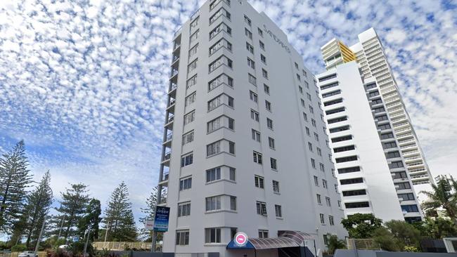 The Sandpiper building in Broadbeach.