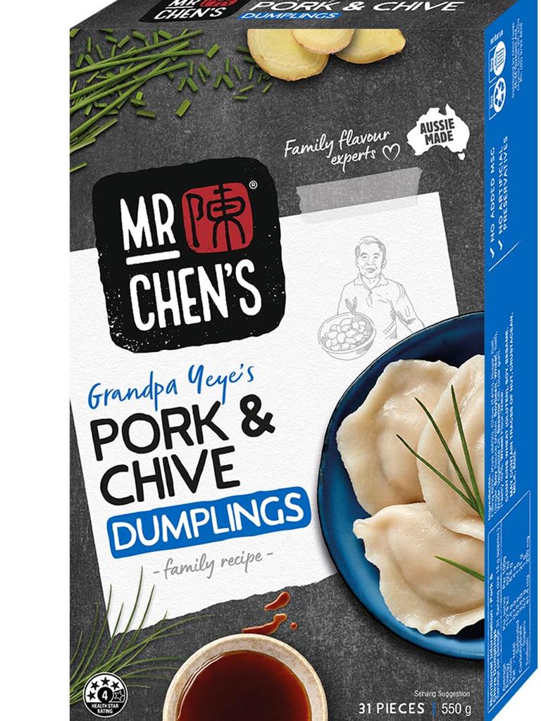 Mr Chen’s pork dumpings.