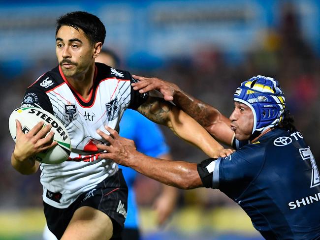 A rested Shaun Johnson could savage the Sharks. Picture: Getty Images