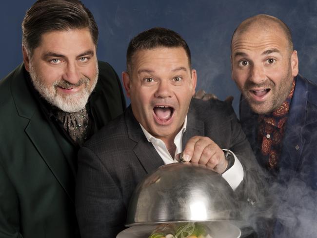 MasterChef Australia judges Matt Preston, Gary Mehigan and George Calombaris