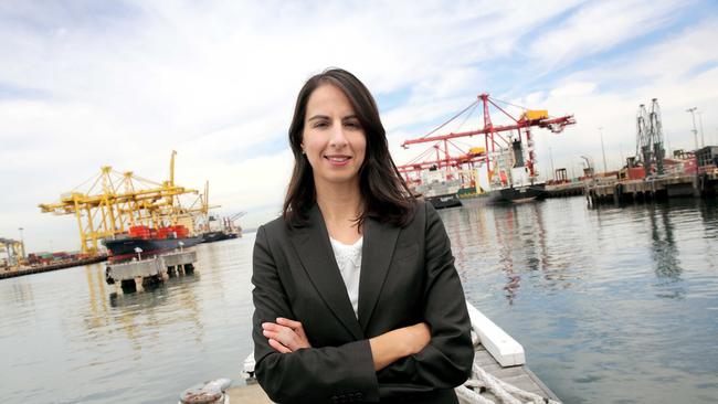 NSW Ports chief executive Marika Calfas.