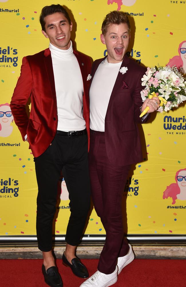 Joel Creasey’s relationship with Jack Stratton-Smith is fodder for his 2019 Melbourne comedy festival show. Picture: AAP Image