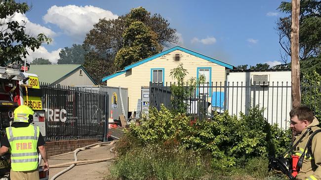 Teachers have been praised for their leadership and swift response to a fire which broke out at Dubbo South Public School. Picture: Ryan Young