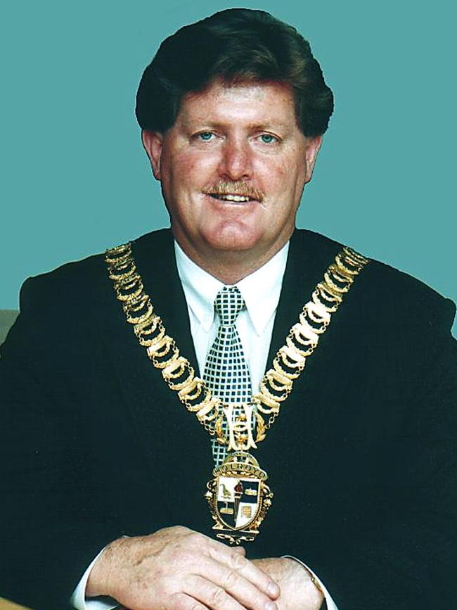 Mark Pigram when he was the Holroyd Mayor in March 2001.