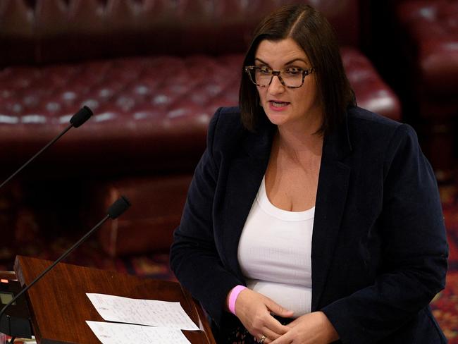 Education Minister Sarah Mitchell. Picture: AAP Image/Dan Himbrechts