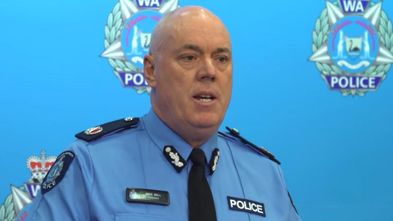 WA Police Commander Mike Bell has renewed calls for drivers to take more care after a horror weekend on the state’s roads. Picture: Facebook